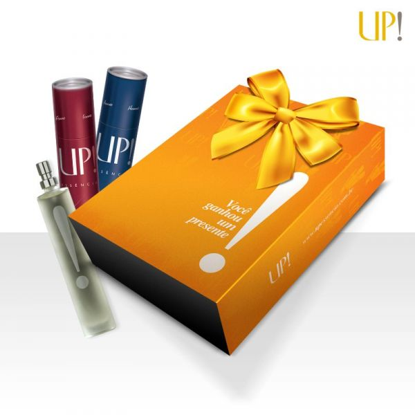 Caixa para presente perfume UP ESSÊNCIA